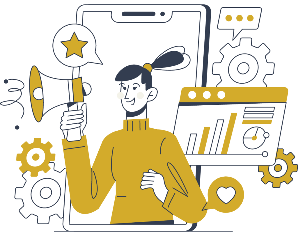 TS Consulting marketing lady